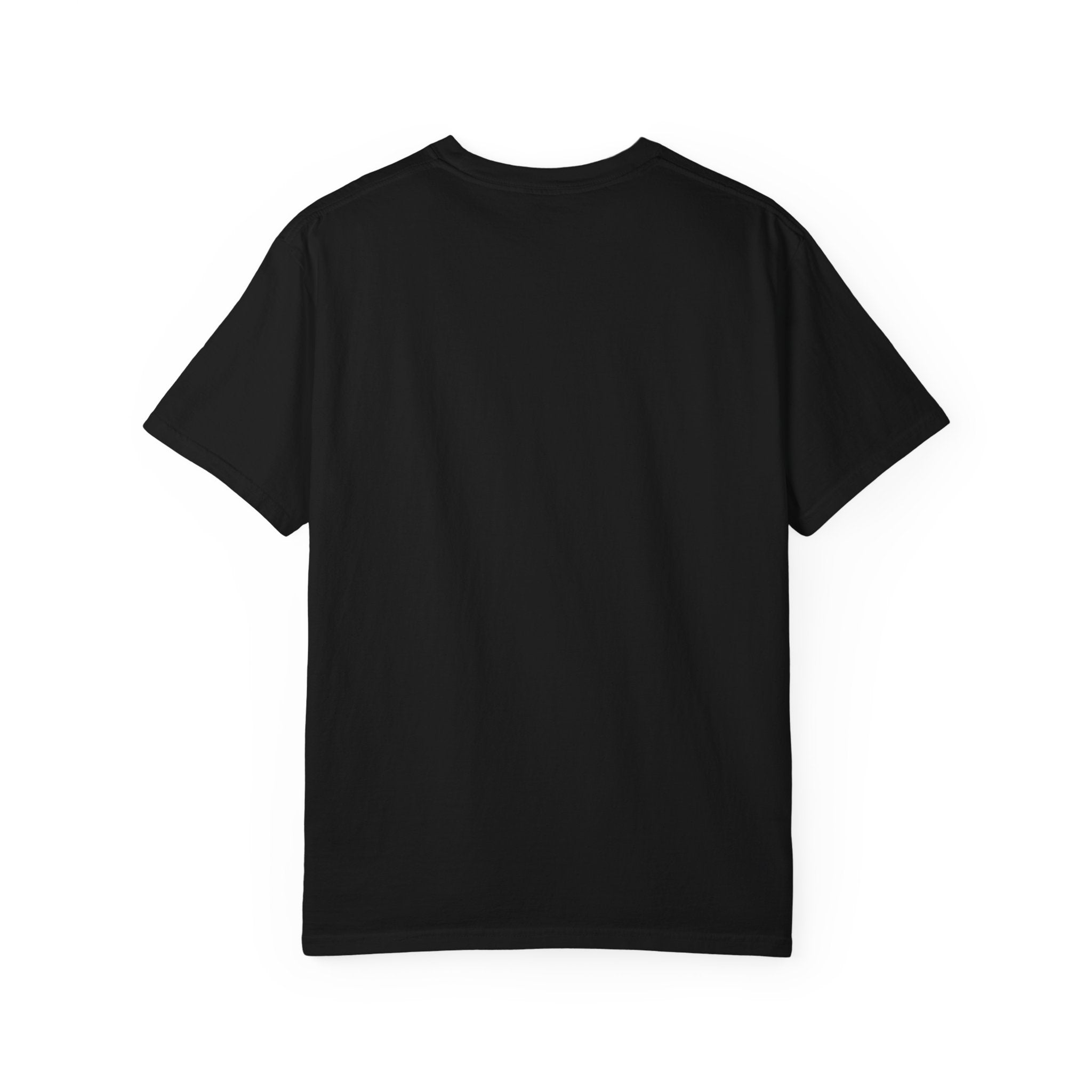 HLM Script Logo T-Shirt — Black Graphic Tee with White Handwritten Logo
