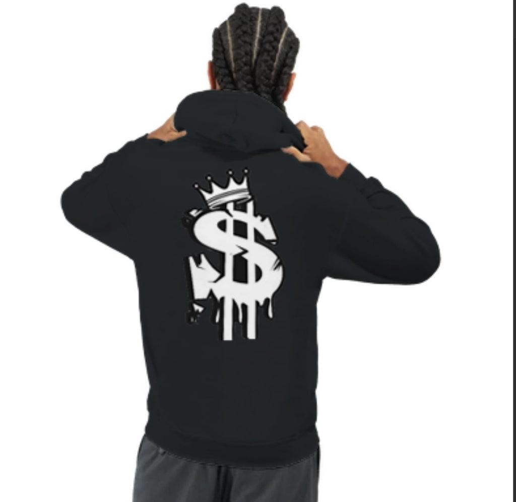 Classic Unisex Pullover Hoodie | hlm® 18500 Black